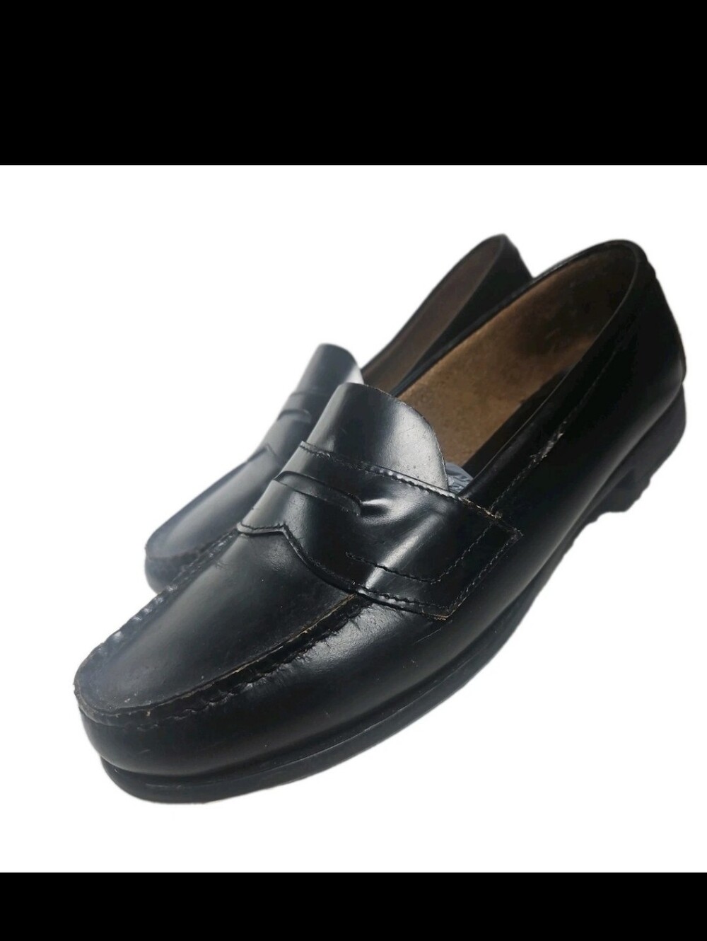 Eastland Women Sz10M Black Leather Classic II Penny Loafer Shoe  SN3921[7E